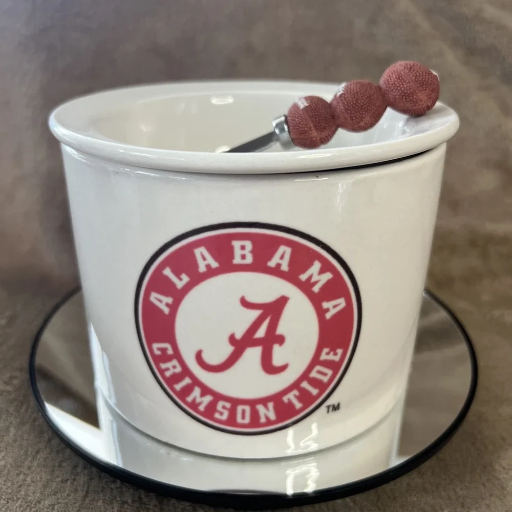 University Of Alabama Crimson Tide‎ Decorative Ceramic Dip Chiller Bowl